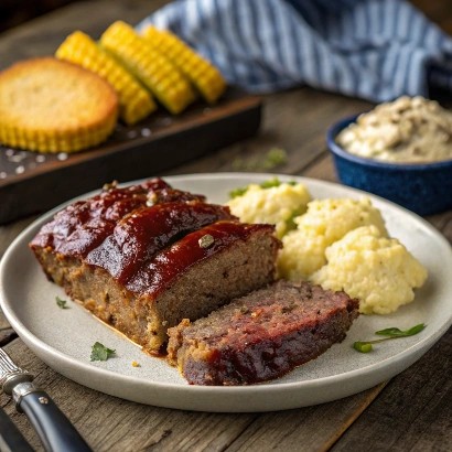 Smoked Cowboy Meatloaf: The Delicious Guide to a Flavor-Packed Classic 13 cowboy meatloaf serving suggestion